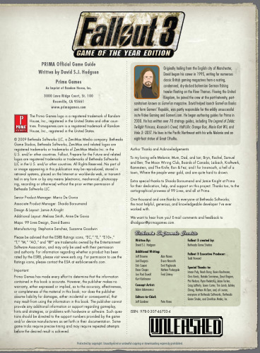 ﻿Fallout 3: Game of the Year Edition - راهنمای رسمی بازی