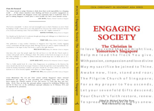 ﻿جامعه درگیر کننده مسیحی در سنگاپور فردا