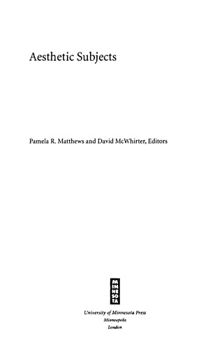 ﻿موضوعات زیبایی شناسی