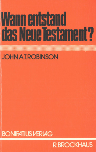 ﻿عهد جدید چه زمانی نوشته شد؟