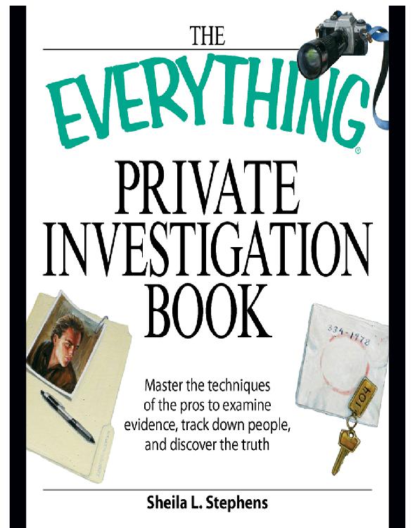 ﻿کتاب تحقیقات خصوصی همه چیز