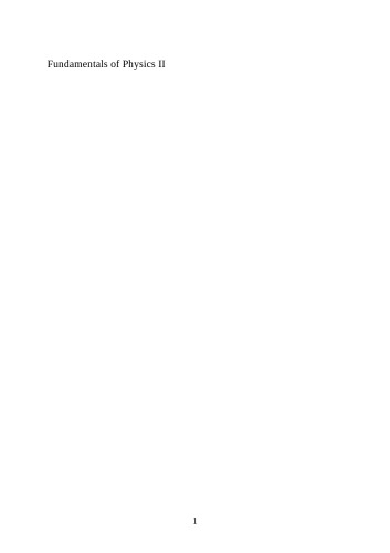 ﻿مبانی فیزیک II: الکترومغناطیس، اپتیک و مکانیک کوانتومی