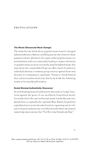 ﻿من مثل همه نیستم: بیوپولیتیک، نئولیبرالیسم، و موسیقی عامه پسند آمریکا