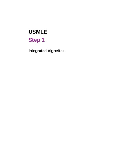 ﻿USMLE مرحله 1: تصاویر یکپارچه: بررسی بازدهی بالا که باید بدانید