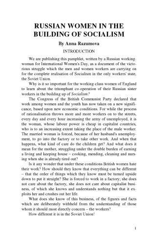 ﻿زنان روسی در بنای سوسیالیسم