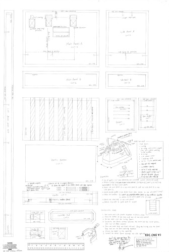 ﻿الگوی دوخت کیف EDC