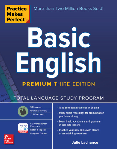 ﻿Practice Makes Perfect: Basic English، Premium Third Edition