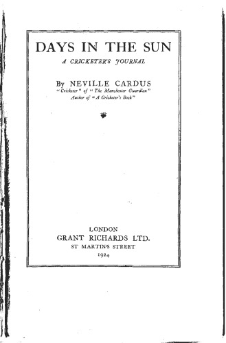 ﻿روزهایی در خورشید