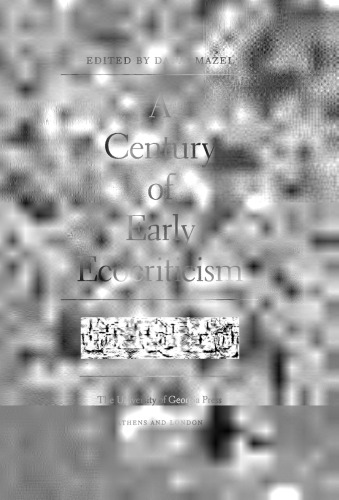 ﻿قرنی از اکوکریتیکیسم اولیه