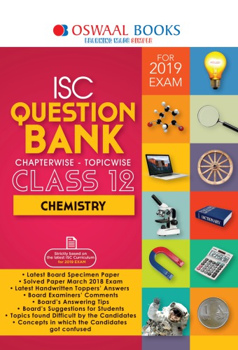 ﻿بانک سوالات شیمی ISC Oswaal Class 12 Standard XII توسط پنل کارشناسان