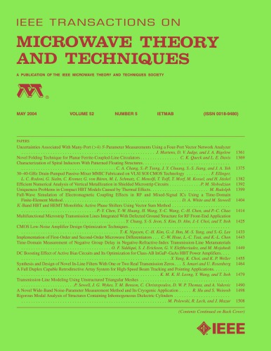 ﻿IEEE MTT-V052-I05 (2004-05)