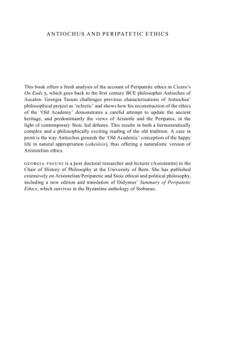 ﻿آنتیوخوس و اخلاق مشاء