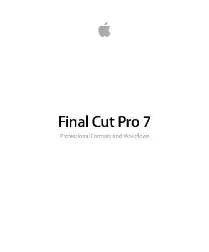 Final Cut Pro