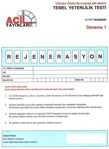 ﻿آزمایشی ریاضیات اضطراری 14 TYT 1-2