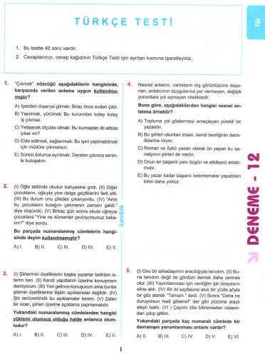 ﻿ریشه مربع 12 TYT آزمایشی 12