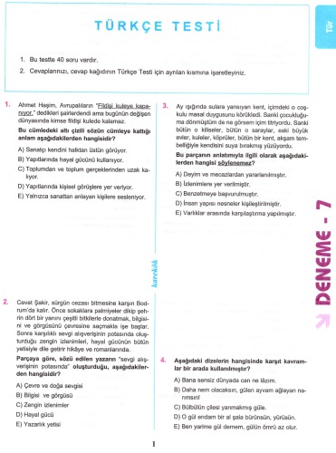 ﻿ریشه مربع 12 TYT آزمایشی 7