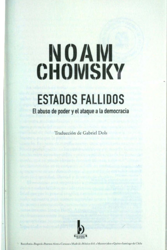 ﻿ایالت های شکست خورده: سوء استفاده از قدرت و حمله به دموکراسی