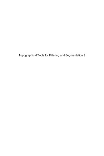 ﻿ابزارهای توپوگرافی برای فیلتر کردن و تقسیم بندی. 2، سیل و تقسیم بندی مبتنی بر نشانگر بر روی نمودارهای دارای وزن گره یا لبه