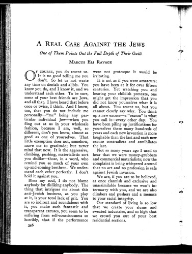 ﻿یک پرونده واقعی علیه یهودیان