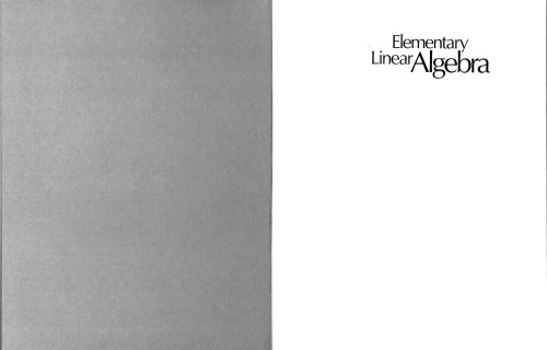 ﻿جبر خطی ابتدایی