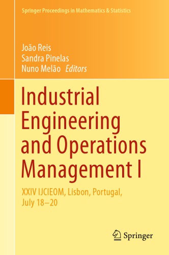 ﻿مهندسی صنایع و مدیریت عملیات I - XXIV IJCIEOM ، لیسبون ، پرتغال ، 18 تا 20 ژوئیه