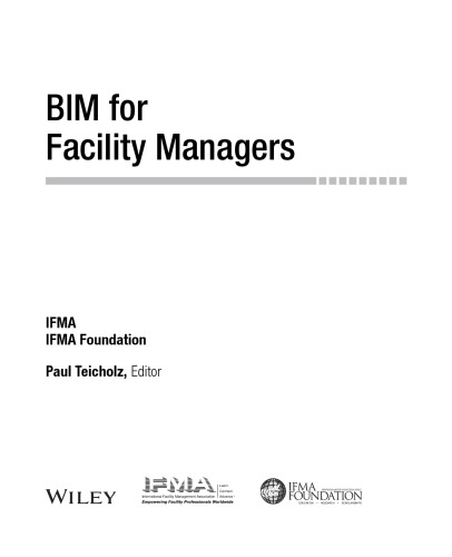 ﻿BIM برای مدیران تسهیلات