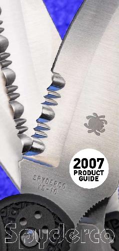 کاتالوگ چاقو spyderco