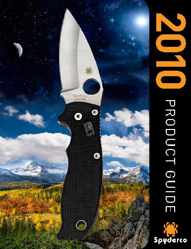 کاتالوگ چاقو spyderco
