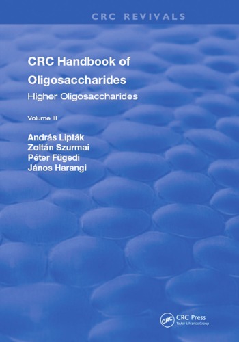 ﻿CRC HANDBOOK OF OLIGOSACHARIDES: جلد 3