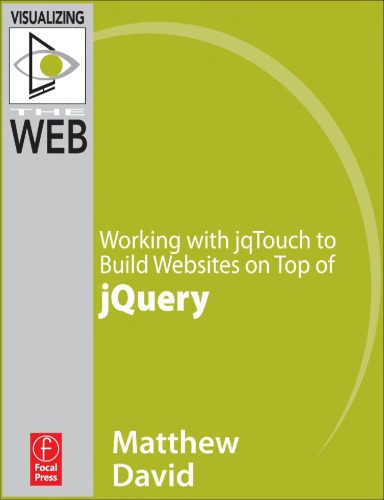 ﻿کار با jqTouch برای ساخت وب سایت در بالای jQuery