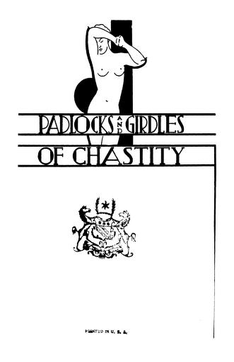 ﻿قفل و کمربندهای عفت