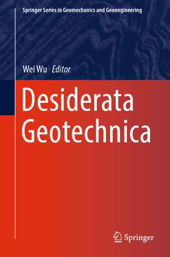 ﻿Desiderata Geotechnica