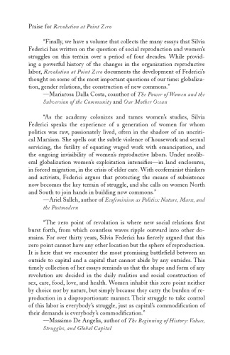 ﻿انقلاب در نقطه صفر: مشاغل خانگی، تولید مثل و مبارزه فمینیستی