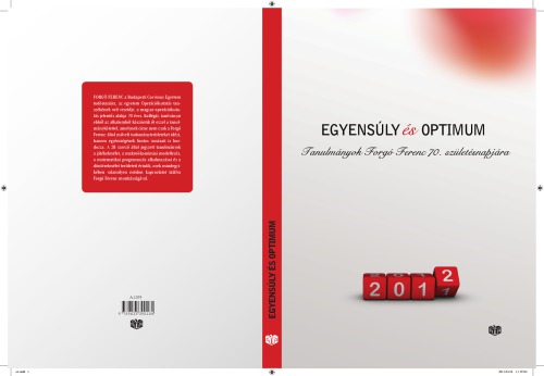 ﻿تعادل و بهینه. مطالعات برای 70 سالگی فرانس فورگو