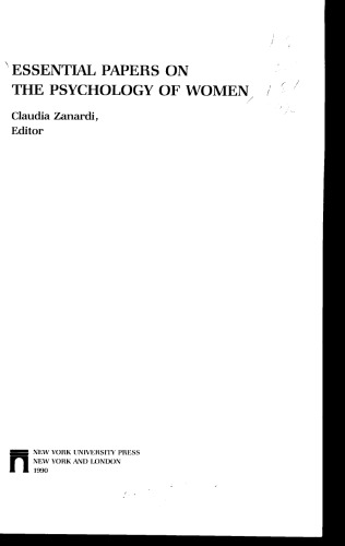 ﻿مقالات اساسی در مورد روانشناسی زنان