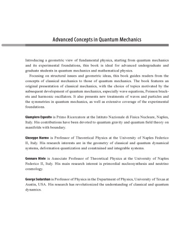 ﻿Sudarshan G. مفاهیم پیشرفته در مکانیک کوانتومی