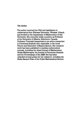 ﻿فواصل باناخ - مازور و ایده آل های عملگرهای محدود بعدی