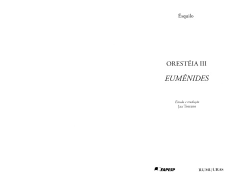 ﻿ORESTEIA III EUMENIDES
