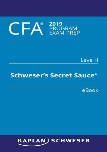 ﻿سس مخفی CFA 2019 سطح 2