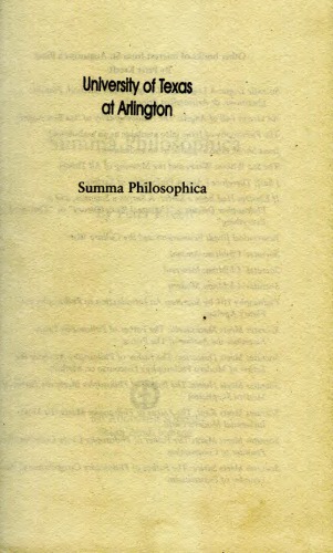 ﻿خلاصه فلسفه