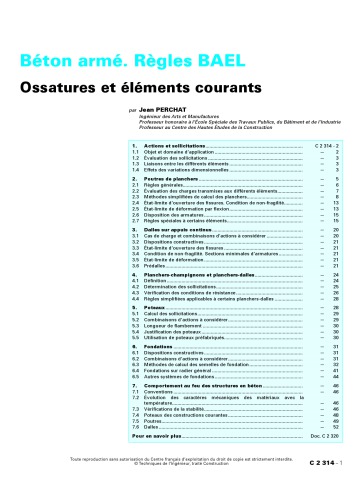 ﻿بتن آرمه. قوانین BAEL