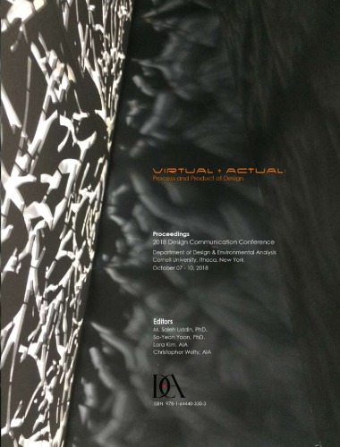 ﻿مجازی واقعی: فرآیند و محصول طراحی، مجموعه مقالات کنفرانس ارتباطات طراحی 2018، گروه طراحی