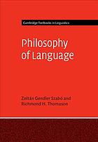 ﻿فلسفه زبان