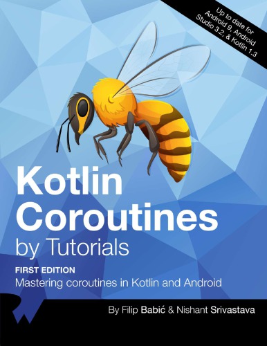 ﻿Kotlin Coroutines by Tutorials (نسخه اول) - 2018