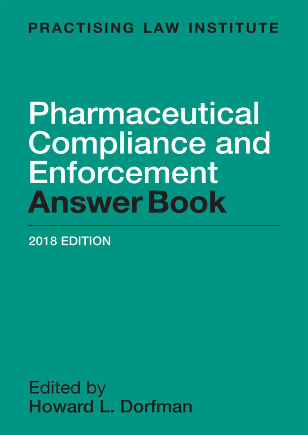 ﻿کتاب پاسخنامه انطباق و اجرای داروسازی 2016