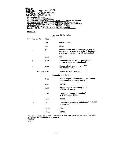 شباهت ها و تفاوت ها در پردازش سیگنال برای رادار و سونار