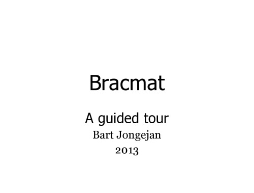﻿راهنمای زبان برنامه نویسی Bracmat