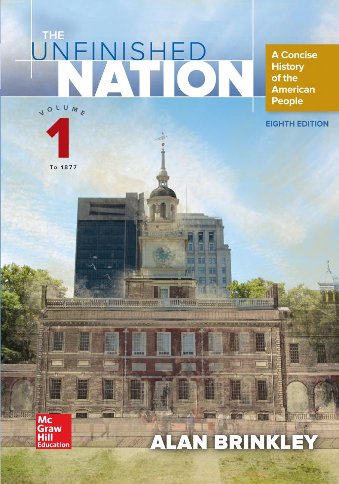 ﻿ملت ناتمام: تاریخ مختصر مردم آمریکا، جلد 1