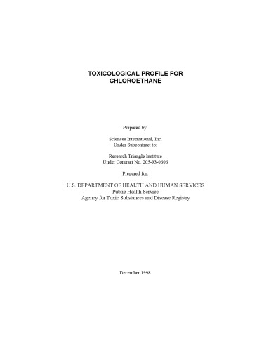 پروفایل های سم شناسی - کلرواتان
