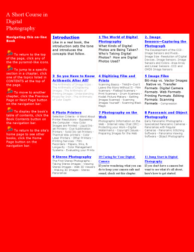 یک دوره کوتاه در عکاسی دیجیتال